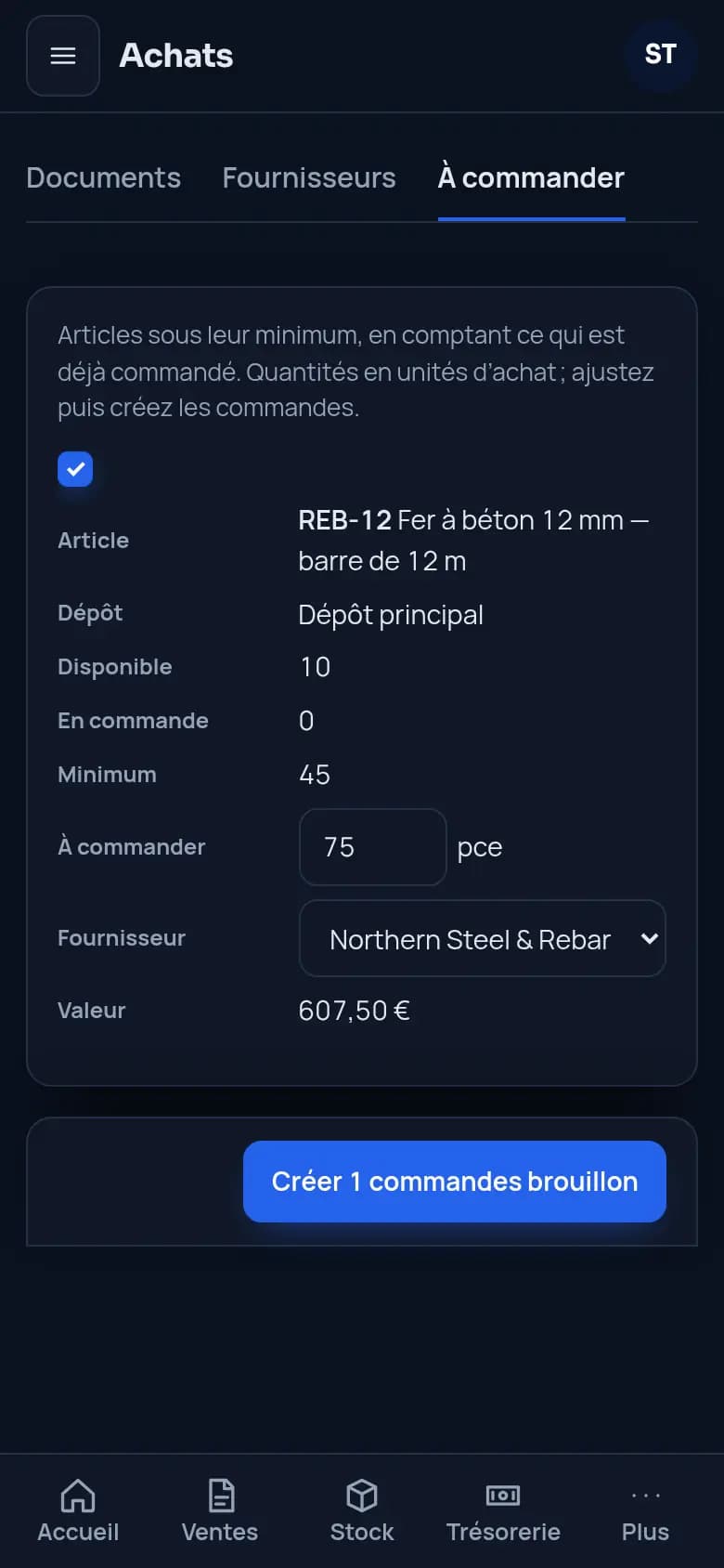 Sachez quoi recommander · Commerce de détail