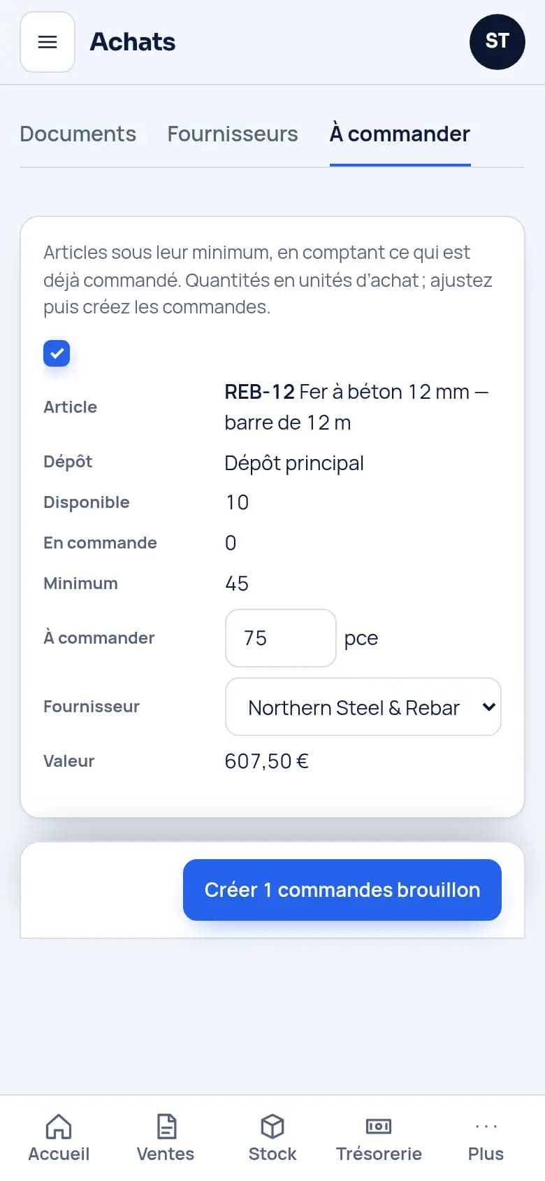 Sachez quoi recommander · Commerce de détail