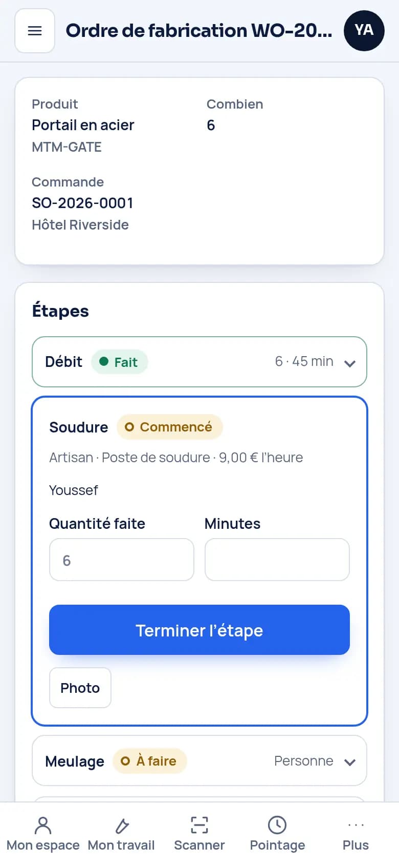 Payez la soudure à l’heure · Ferronnerie et métallerie