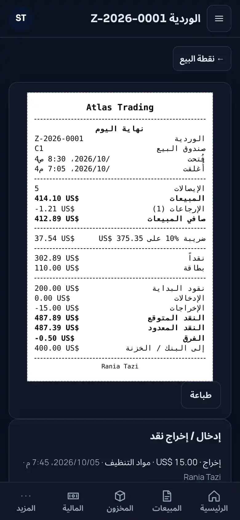 اعرفوا ما في الدرج · محل تجاري
