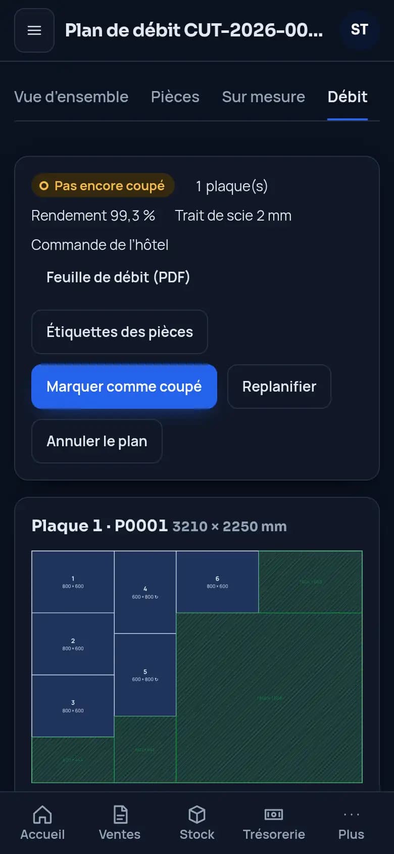 Entamez les chutes avant les plaques entières · Miroiterie et vitrerie