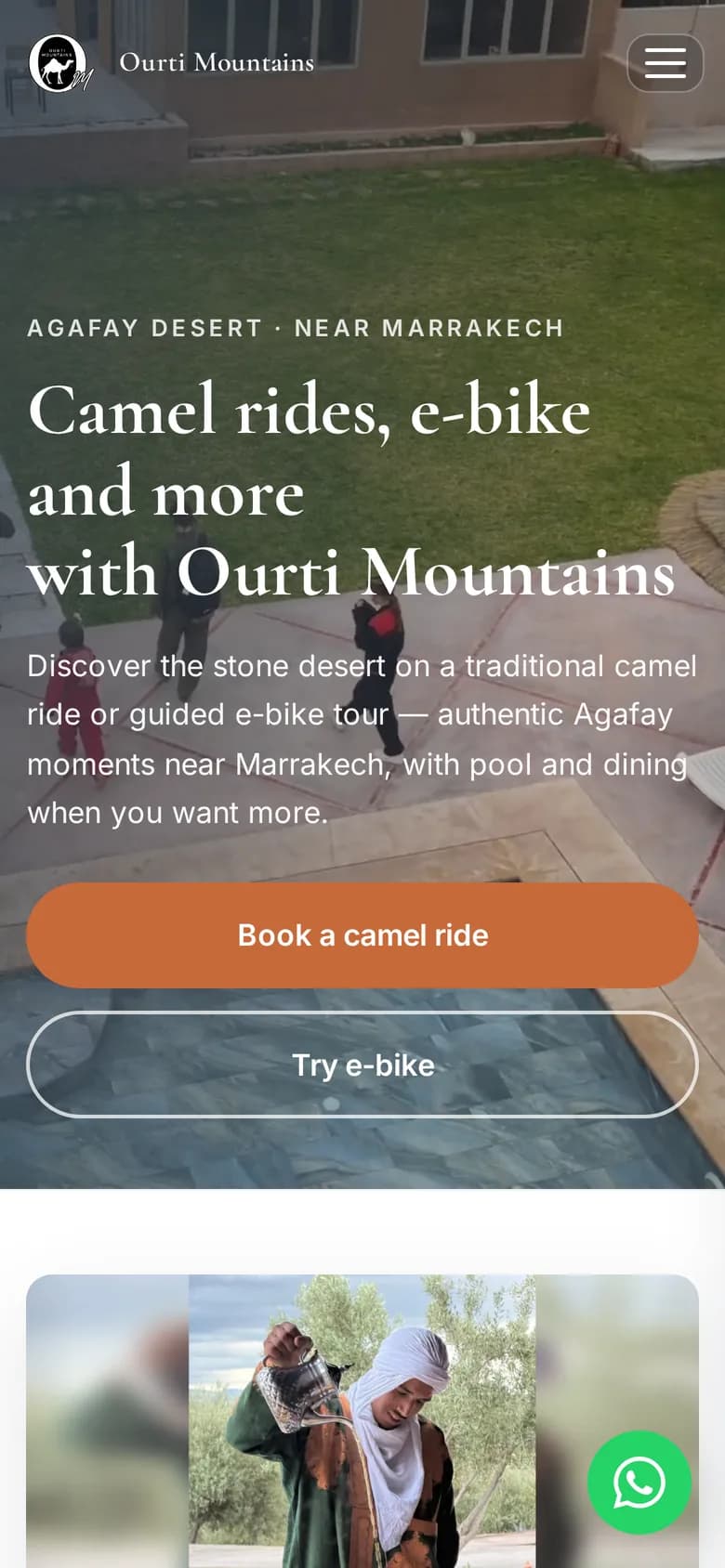 Ourti Mountains: activities and booking site in English, French and Arabic.